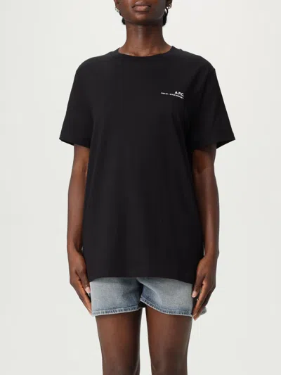 Apc T-shirt A. P.c. Woman Color Black