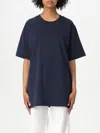 Apc T-shirt A.p.c. Woman Color Navy In Blue