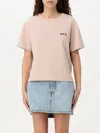 Apc A.p.c. Boxy Petit Vpc T-shirt In Pink