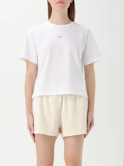 Apc T-shirt A.p.c. Woman Color White