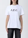 Apc T-shirt A. P.c. Woman Color White In White