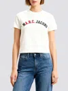 Apc A.p.c. X Marc Jacobs Short-sleeved Crewneck T-shirt In White
