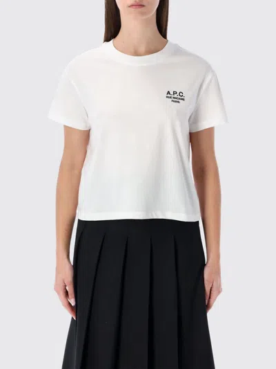 Apc T-shirt A. P.c. Woman Color White