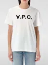 Apc Vpc Short Sleeve T-shirt In Weiss