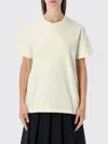 Apc T-shirt A. P.c. Woman Color Yellow Cream In White