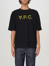 Apc T-shirt A.p.c. Men Color Black In Schwarz