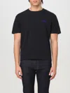 APC T-SHIRT A.P.C. MEN COLOR BLUE,F86165009