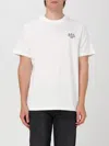 Apc A.p.c. Raymond T Shirt With Embroidered Logo In White