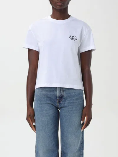 Apc T-shirt A.p.c. Woman Color Black In 黑色