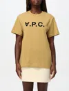 APC T恤 A.P.C. 女士 颜色 棕色,F74262032