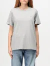 Apc T-shirt A.p.c. Woman Color Grey In Grau