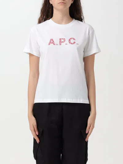 Apc T-shirt A. P.c. Woman Color White