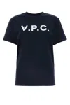 Apc A.p.c. T-shirt In Blue