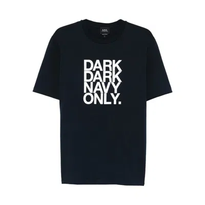Apc T-shirt In Blue