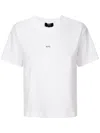 Apc A.p.c. T-shirt Boxy Micro Logo Gots