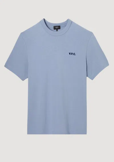 Apc T-shirt Boxy Petit Vpc In Blue