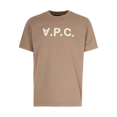 Apc T-shirt In Brown
