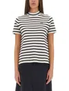 Apc A.p.c. Caroll Cotton Crew-neck T-shirt In White