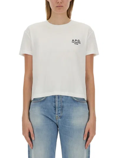 APC A.P.C. T-SHIRT CON LOGO