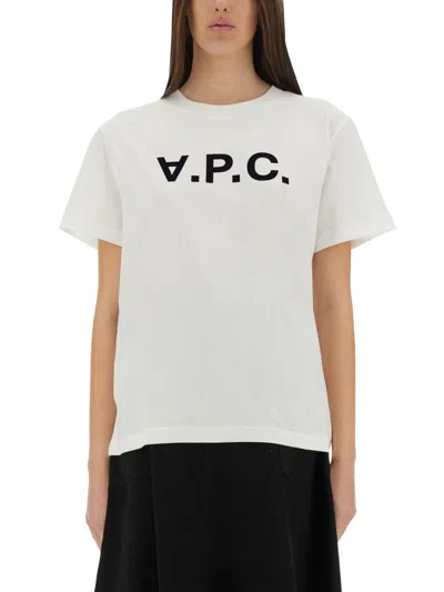A.P.C. A.P.C. T SHIRT CON LOGO