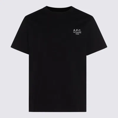 APC A.P.C. BLACK COTTON T-SHIRT