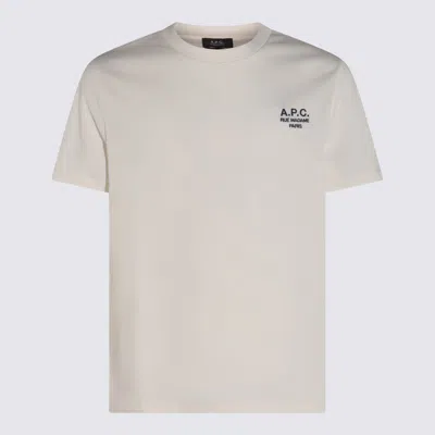 APC A.P.C. WHITE COTTON T-SHIRT