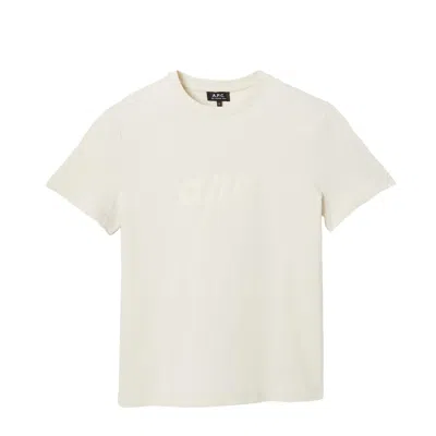 Apc T-shirt Lenny In Aae Mastic