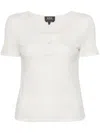 Apc A.p.c. T-shirt Luna Clothing In Beige