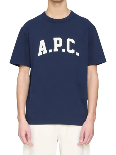 Apc T Shirt Marcus In Blue