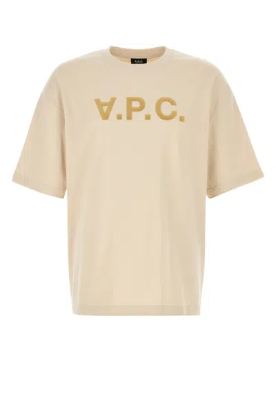 APC IVORY COTTON OVERSIZE T-SHIRT