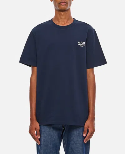 Apc T-shirt A. P.c. Men Colour Blue In Blau