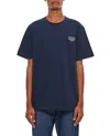 Apc A.p.c. Standard Rue Madame Cotton Crew-neck T-shirt In Blue