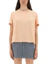 Apc Madame Gots Street T-shirt In Orange