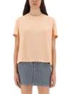Apc Madame Gots Street T-shirt In Orange