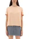 Apc Madame Gots Street T-shirt In Orange