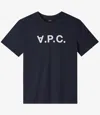 Apc A.p.c. Mens Standard Grand Vpc T-shirt In Blue