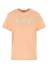 Apc A.p.c. T-shirt Standard Grand Vpc Gots In Orange