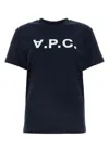 Apc A.p.c. T Shirts And Polos Blue