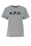 Apc Logo Print Cotton Jersey T-shirt