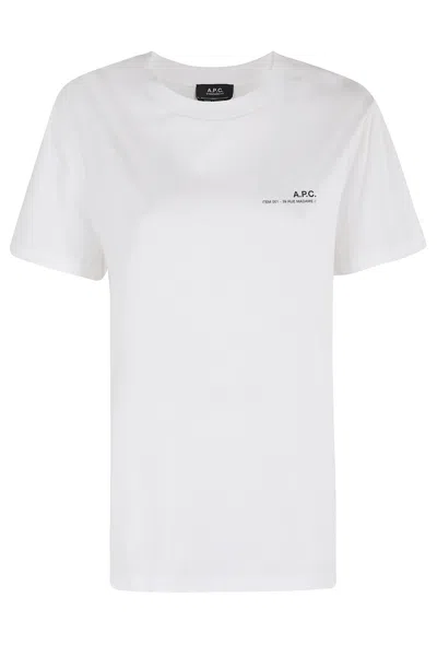 Apc T-shirt Standard Item Gots In White
