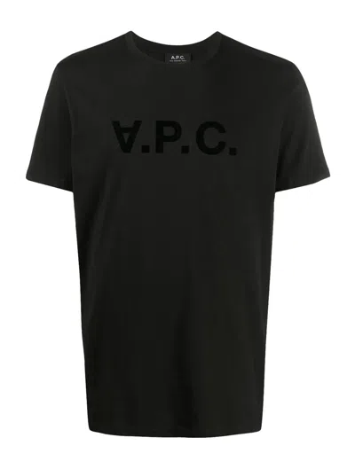 Apc T-shirt Vpc Color H In Lzz Black
