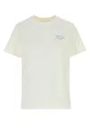 Apc White Cotton T-shirt In White