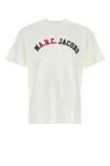 Apc Marc Jacobs Logo-print Cotton-jersey T-shirt In White
