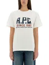 Apc A.p.c. T-shirt With Print Unisex