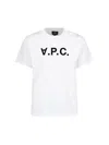 Apc A.p.c. Standard Grand Vpc Logo T-shirt In White