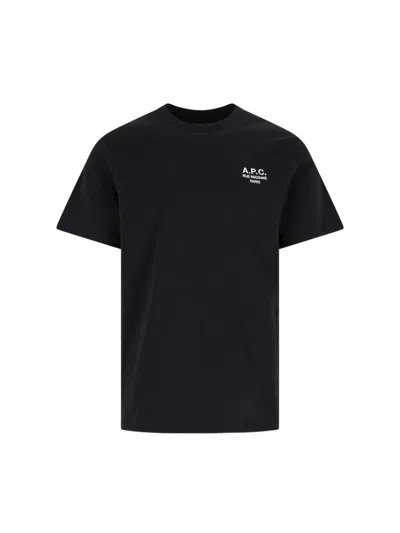 Apc A.p.c. T-shirts And Polos In Black