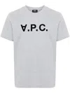 Apc A.p.c. Standard Big Vpc T-shirt Clothing In Gris Chine / Dark Navy