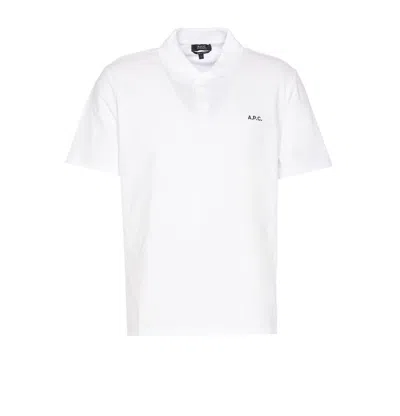 Apc A.p.c. T-shirts And Polos In White