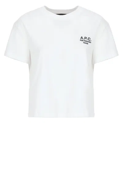 Apc A.p.c. T-shirts And Polos In White