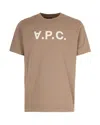 Apc A.p.c. T-shirts In Brown